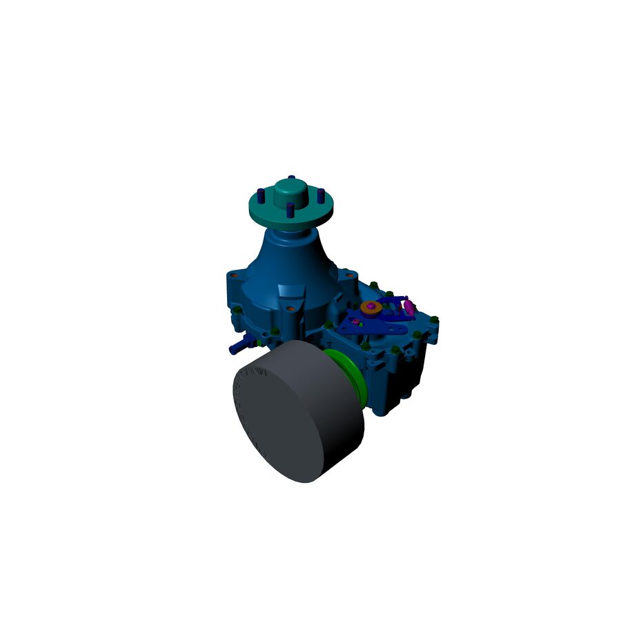 LH TRANSAXLE ASM (1P) 138-6076