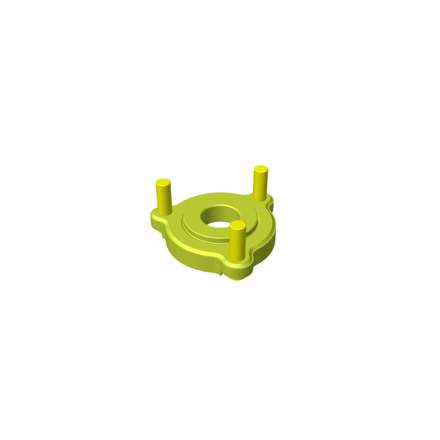 HUB-SPINDLE (W/STUDS) (1P) 127-0557