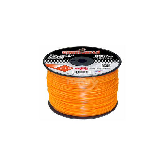 12150 - Trimmer Line .095 3 Lb. Spool Diamond