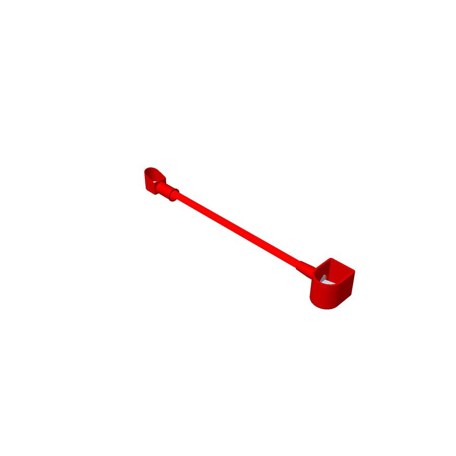 CABLE-BATTERY, RED (2RX) 119-8897