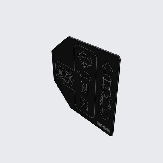 DECAL-CONTROL LEVER, LH (3BW) 139-2395