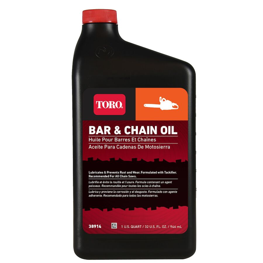 TORO PREMIUM BAR & CHAIN OIL-1 QT BTL (4CC) 38914