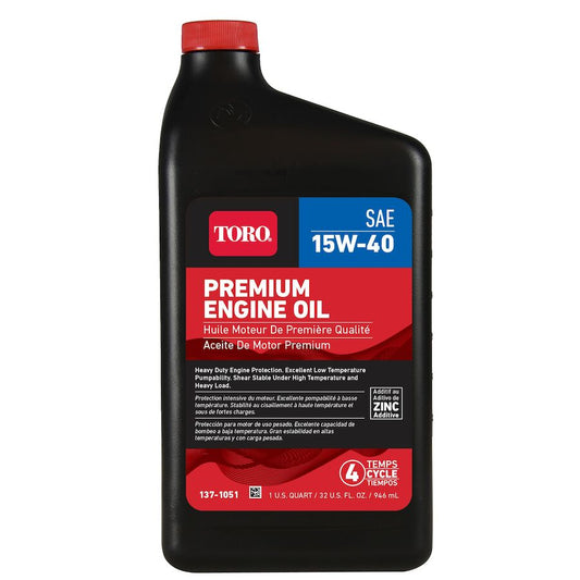 15W40 OIL 32OZ. (4CC) 137-1051