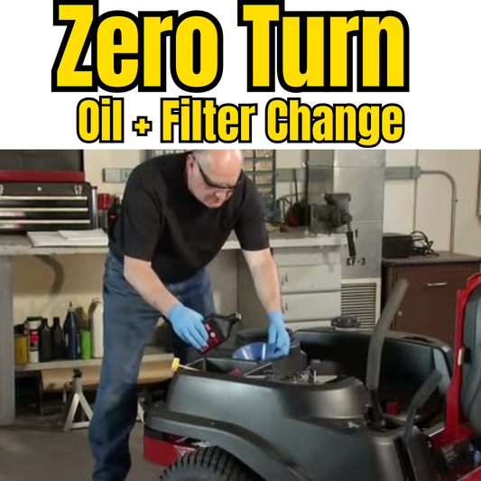 ZT Engine Oil & Filter Change (Gas)